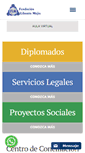 Mobile Screenshot of fundacionlm.org